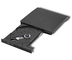 Pelė Qoltec external DVD/CD writer USB 3.0, juodas