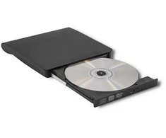 Pelė Qoltec external DVD/CD writer USB 3.0, juodas