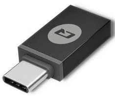 Qoltec išmaniųjų kortelių skaitytuvas + USB-C adapteris SCR0634