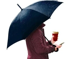 Kelioninis Platinet umbrella hands-free C-handle