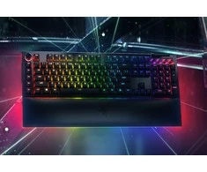 RAZER BlackWidow V4 Pro laidinė mechaninė klaviatūra (Žalias switch, US)