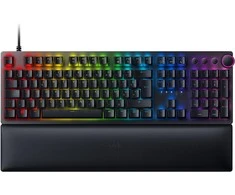 Razer Huntsman V2 Optinė Klaviatūra žaidimams RGB LED pašvietimas, Nordic išdėstymas, Clicky Purple Switch