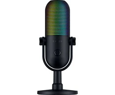 Ausinės Razer mikrofonas Seiren V3 Chroma, juodas
