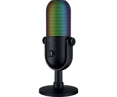 Ausinės Razer mikrofonas Seiren V3 Chroma, juodas