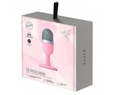 Ausinės Razer mikrofon Seiren Mini, roosa