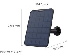 Reolink Solar Panel 2, juodas