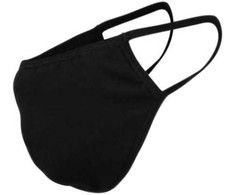 Reusable mask Passion Cotton, juodas