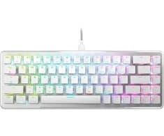 ROCCAT Vulcan II Mini RGB balta mechaninė klaviatūra (US, Raudona switch)