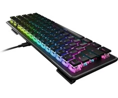 Klaviatūra Roccat Vulcan II Mini Aimo RGB Raudona Switch Juodas