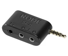 Rode adapteris SC6 2xTRRS + ausinių išvestis