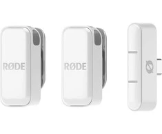 „Rode Wireless Micro“ (USB-C, „Baltas“)