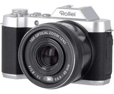 Rollei Powerflex 10x Retro, juodas/sidabrinis