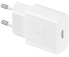 Samsung power adapter 15W USB-C, baltas