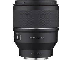 Samyang AF 85mm f/1.4 FE II objektyvas, skirtas Sony