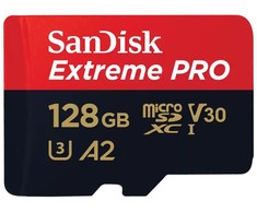 Sandisk atminties kortelė Micro SDXC 128GB Extreme Pro + adapteris