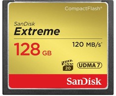 „SanDisk“ CF 128GB Extreme 120MB/s atminties kortelė