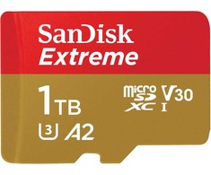 Sandisk atminties kortelė Micro SDXC 1TB Extreme + adapteris