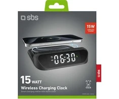 SBS žadintuvas + belaidis įkroviklis 15 W