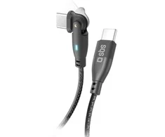 SBS laidas USB-C - USB-C Flexy 60W 1m