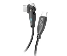 SBS cable USB-C - USB-C Flexy 60W 1m
