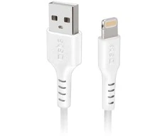 SBS laidas USB - Lightning 1m, baltas