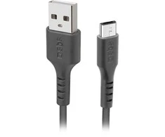 SBS cable USB - microUSB LTHL200 1m, juodas