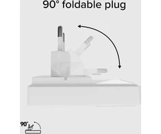 SBS 20W USB-A, USB-C, plokščias
