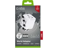 Kilimėlis SBS kelioninis įkroviklis 2500 W ES/JK/JAV/Australija