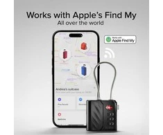 SBS FindMy bagažo spyna