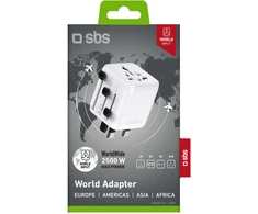 Kilimėlis SBS kelioninis įkroviklis 2500 W ES/JK/JAV/Australija