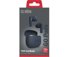 SBS belaidės ausinės Go Pods TWS, tamsiai mėlynos