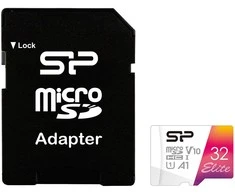 SILICON POWER atminties kortelė Elite Micro SDHC 32GB UHS-I A1 V10