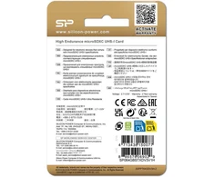Atminties kortelė SILICON POWER Micro SDXC HIGH ENDURANCE 64GB V30 + ADAPTERIS