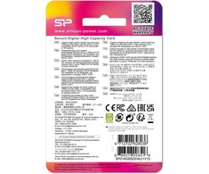 Atminties kortelė SILICON POWER 16 GB, SDHC UHS-I, 10 klasė, 40 MB/s skaitymo, 15 MB/s įrašymo greitis