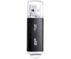 Silicon Power flash drive 128GB Blaze B02 USB 3.2, juodas