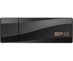 „Silicon Power“ atmintinė 16 GB Blaze B07 USB 3.2, juoda