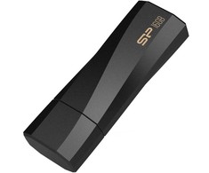 „Silicon Power“ atmintinė 16 GB Blaze B07 USB 3.2, juoda