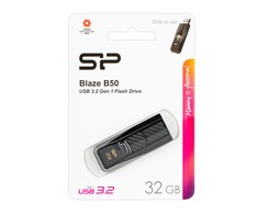 „Silicon Power“ atmintinė 32 GB Blaze B50 USB 3.0, juoda