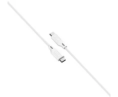 Silicon Power Silicio maitinimo kabelis USB-C – USB-C Boost Link 1m, baltas (LK15CC)