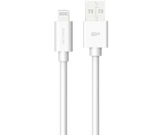 Silicon Power Silikoninis maitinimo kabelis USB - Lightning Boost Link 1m, baltas