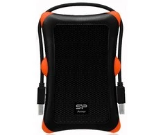 Kietasis diskas Silicon Power išorinis HDD 2TB Armor A30, juodas
