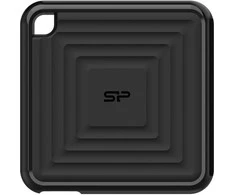 Silicon Power Išorinis kietasis diskas SSD 1TB PC60 USB-C, juodas