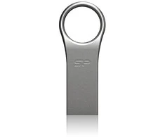 Silicon Power Silicio galia | Firma F80 | 16 GB | USB 2.0 | sidabras