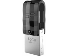 Silicon Power flash drive 16GB Mobile C31, juodas