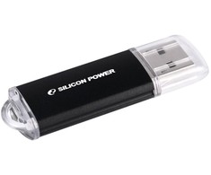 SILICON POWER KOMPIUTERIŲ IR RYŠIO ĮRENGINYS SILICON POWER atmintinė USB Ultima II I-series 16 GB USB 2.0 Juodas