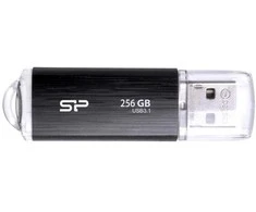 Silicon Power flash drive 256GB Blaze B02 USB 3.2, juodas