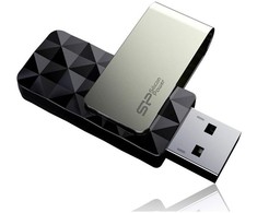 „Silicon Power“ atmintinė 32 GB Blaze B30 USB 3.0, juoda