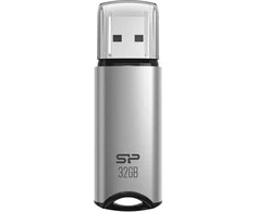 Silicon Power flash drive 32GB Marvel M02, sidabrinis