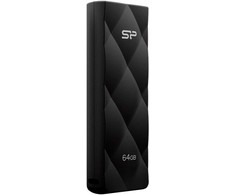 Silicon Power USB atmintinė 64GB Blaze B20 USB 3.2, juoda