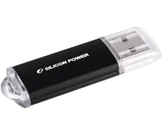 Silicon Power | Ultima-II | 8 GB | USB 2.0 | Juodas